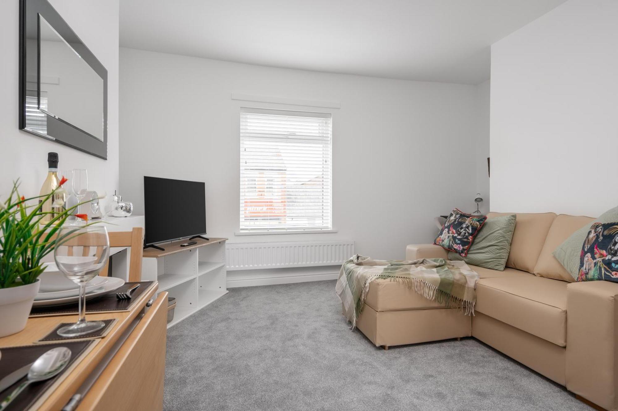 Apartment Buxton - 1 Bed, Free Parking, Wi-fi *